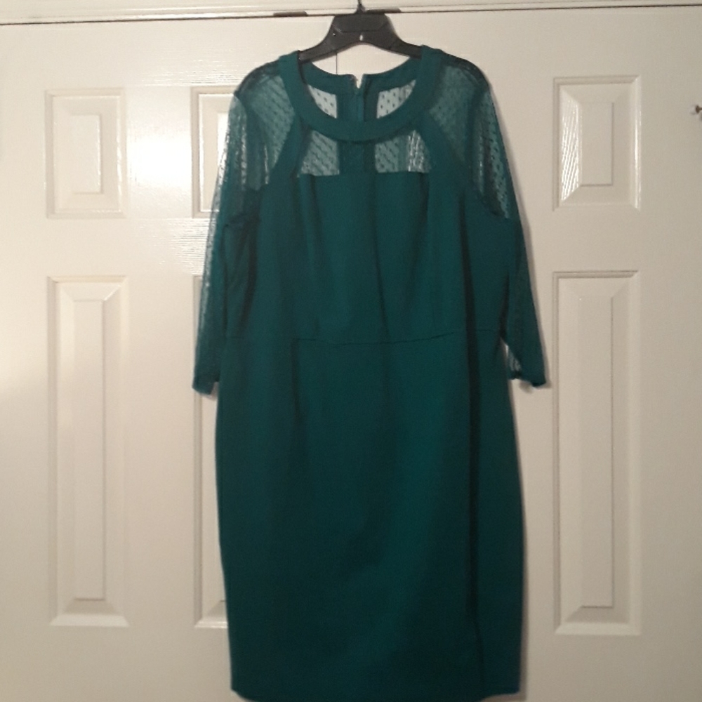 Emerald Green straight dress